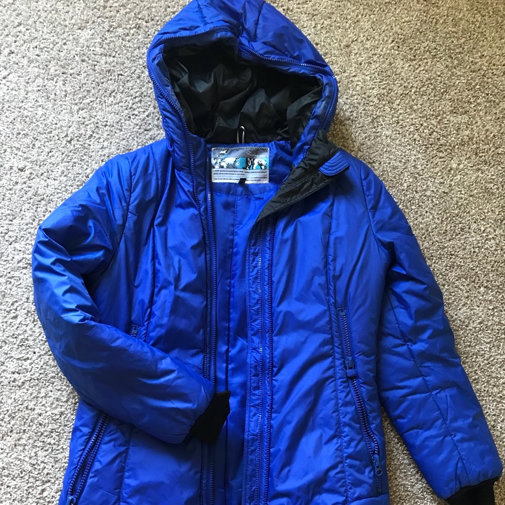 Winter super warm parka jacket midi
